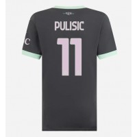 Fotballdrakt Dame AC Milan Christian Pulisic #11 Tredjedrakt 2024-25 Kortermet